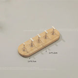 5 or 10pcs/set Magnetic Nail Holder Practice Display Stand Wood Showing Shelf Nail Art Tool Nail Polish Display Stand