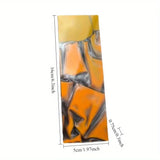 1pcs Acrylic Outdoor Knife Handle MaterialCloud Pattern and Marble Design Ideal Tool for DIY Knife Handle