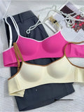 African Style Zero Sense Seamless Summer Bra | Small Chest Gathering Anti-Sagging Thin Sub-Breast Anti-Expansion Comfortable Fit