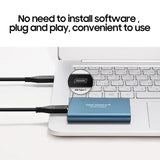 External Hard Drive High Speed Hard Disk 256TB USB3.1 Portable 128TB for Pc/Laptop/Mac/Phone Solid State Disk