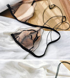 Summer French Front Closure Bralette Set Ultra Thin Breathable Sexy Lace Lingerie Comfy Everyday Wear for Women S-XL MOYISU Bras