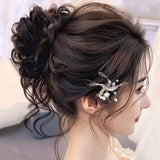 High Temperature Messy Chicken Tail Long Beard Curly Hair Fluffy Bride Curly Hair Flower Bud Female Wig Styling Accessories