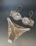 Printed Bandeau Micro Bikini Women's Swimsuit Fashion Swimming Suit Sexy Lady Biquini Set Swimwear Mujer Beachwear Outfits