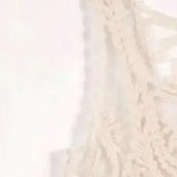 Women's Sleeveless Lace Tank Top Sexy Embroidery Hollow-out Floral Crochet Shirt Tank Tops for Women 2025