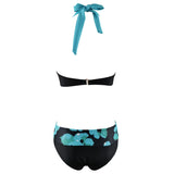 DEKA Women Plus Size Bikini Set Push Up Swimwear Print Biquini Feminino Tankini  Mujer Swimsuit Tanga Swimming Bathing Suit