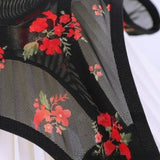 5pcs/pack Print Design Sexy Women thongs Breathable Comfortable Lady g-string Underwear Elegant Sexy Lingerie Fashion New Panty