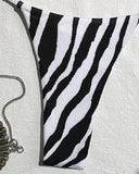 zebra striped micro bikinis sets two pieces halter patchwork swimsuit Brazilian summer bathing suit swimwear swimming suit