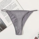 4Pcs/Set Women G-String Thongs Seamless Panties Sexy Lingerie Low Rise Female G-String High Cut Pantys Underwear