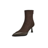 Vintage Thick Heel Women Knee High Boots Fashion Ladies Belt Buckle Knight Long Booties botas de inverno feminina