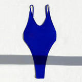 One-piece Bikini Women Sexy Monokini Sleeveless V-Neck Swimsuit Backless Design Figure-Enhancing Fit