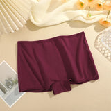2Pcs/Set Women's Panties Cotton Seamless Sports Boxers Underwear Female Solid Color Briefs Lingerie Intimate Underpants XS-XL