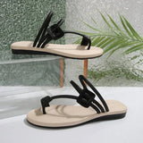 Flip Flops WomensShoes Flat Summer Slippers  Folded Flip Casual Fashion Bohemian Flops Dress Sandals Women