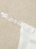 Ladies Sexy Invisible Casual Comfortable Black And White Solid Color Thong Combination C314