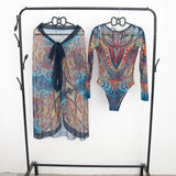 High Waist 2 Piece Swimsuit Set 2025 Sexy Bikini Long Sleeve Bathing Suit for Women Swimming Wear Comfortable Купальник
