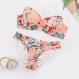 Toucheart Women's Traceless Bra Set Steel Rings Breathable Underwear with Gathered Design To Prevent Exposure Comfortable Fit