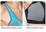 Sports Bra Women Front Zipper Double Inner Cup Push Up Patchwork Tops Female Yoga Fitness Shockproof Vest Sport Bras for Women