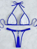 Extreme Mini Micro String Bikinis Diamond Bikini Women Swimsuit Female Swimwear Two Pieces Bikini Set Bather Bathing Suit Swim