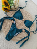 2026 Starfish Strappy Thong Bikini Women Swimwear Female Sexy Swimsuit Solid Bathers Bathing Swimming Swim Suit Beachwear