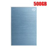 For Seagate 2.5" Ultra-Thin Portable External HDD, USB 3.0 High-Speed, 500GB/1TB/2TB, for Laptop/PC Storage & Backup