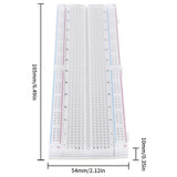 10-1PC MB-102 Prototype PCB Solderless Breadboard Solderless Breadboard Protoboard Circuit PCB DIY Kits