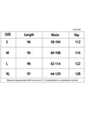 Women's Loose Long Skirt Bohemian Print Elastic Waist Ruffle Flowy Pleated Skirts Summer Beach Party Streetwear