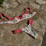 Floral Bikini 2026 New Swimsuit Women Sexy Swimwear Female Bandeau  Biquini Push Up Bathingsuit Mirco Swimming Suit Beachwear