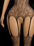 Crotchless Bodysuits Pornographic Bodystocking For Sex Bold Body Suit Super Hot Open Bra Erotic Costumes Sexy Fishnet Lingerie