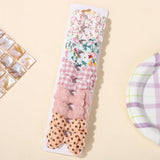 BABY BOWS 10Pcs/lot Candy Colorful Bowknot High Quality Cotton Printed Hair Clip Girls Kids Bangs Hairgripes Accessories