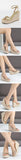 Comfy Walk Big Size 43 Summer Rome Espadrilles Sandals Women Ankle Strap Sandals High Heels Wedges Shoes Gold Platform Sandal