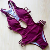 S - XXL Sexy Printed Women Swimwear One Piece Swimsuit Female High Cut Trikini Backless Monokini Bather Bathing Suit Swim Lady
