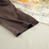 2026 New Women's Home Clothes Open Cardigan Belted Sleepwear Loose Long Sleeve Long Pant Smooth Comfort Spring Street Style