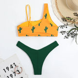2026 Printed Thong Bikini Women Sexy Swimwear Female Braizlian Swimsuit Bathers Bathing Swimming Swim Suit Beachwear Summer
