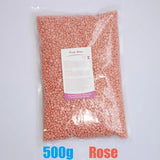 500g Wax Beans For Wax Heater Whole Body Hot Film Depilatory Wax For Wax Heater Kit Waxing Wax Beans For Hair Removal Wax Pot
