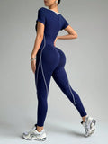 Trendy Bodysuit Sportswear Woman Gym Jumpsuits Sport Pants Seamless Woman Clothing Yoga Clothes Female Fitness Overalls Leggings