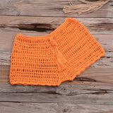 17 Colors Bikini Bottom Hollow Out Mini Shorts Swim Brief Women Swimwear Female Bather Brazilian Tanga Panties Underwear V7011