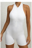 Women Yoga V Backless Jumpsuit Workout Bodysuit Sleeveless Gym Bodycon Sportswear Fitness Yoga Suit One Piece Outfit