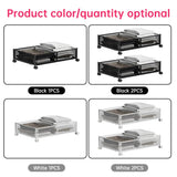 Foldable Under Bed Storage Container with Wheels Multifunctional Home Dorm Toys Clothes Books Shoes Storage Bins Visible