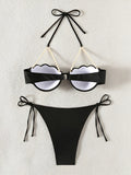 Halter Solid Bikinis 2026 Women Sexy Shell Swimsuit Push Up Pearl Swimwear Female Bathers Bathing Swimming Swim Suit Beachwear