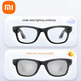 Xiaomi 4k Smart AI Bluetooth Glasses HD 800W pixel Shooting Waterproof Camera Photo Video Voice Call Translation Smart Glasses