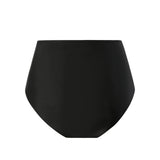 2026 Summer New Women Bikini Swimming Trunks,Solid Color Black Sexy High Waist High Elasticity Bottoms,Beach Swimwear Briefs