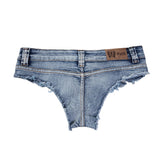 Summer Low Waist Hot Girl Slim Fit Plus Size Stretch Jeans Women's Denim Shorts For Beach Spa & Hot Springs Water Sports G5WM