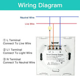 TNCE Tuya WIFI Light Dimmer Switch EU/US Brightness adjust LED Dimmer Breaker Module Smart Life Voice Control Alexa Google Home