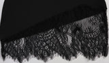 Ahagaga Sexy Women's Mini Dresses Solid Patchwork Lace Slash Sleeveless Sheath Bodycon Sheer Regular Casual Streetwear Vestidos