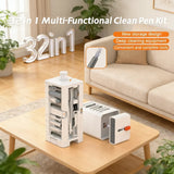 20/32-in-1 Multi-Functional Deep Cleaning Kit for iPhone Ports, AirPods, Keyboard, and Keycap Removal - Precision Tools