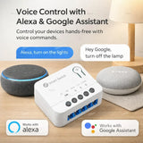 ZigBee Tuya Smart Switch Module Mini DIY Light Relay Breaker Smart Home Automation Work With Smart Life Alexa Google Hub Need