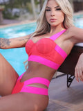 Leopard High Waist Bikini Push Up Bra Cup Bikinis 2026 Women Swimsuit Female Swimwear Two Piece Bikini Set High Cut Bathing Suit