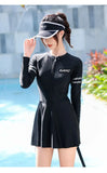 New Women's Split Style Swimsuit for Slimming, Belly Covering, and High-end Sports Style