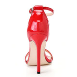 2026 spring Fashion Large Size 11cm Woman Sexy Dance Shoes Sandals Women Shoe Summer High Heels Stiletto Elegant Party Shoe