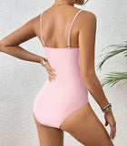 Push Up One Piece Swimsuit Female 2026 Swimwear Women Scallop Bathing Suits Summer Beach Wear Pearl Monokini Swimming Suit Black