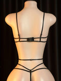 Women Sexy Lace Bodysuit Floral Backless Teddy Lingerie Sheer Mesh Hollow Out Strappy One Piece Nightwear